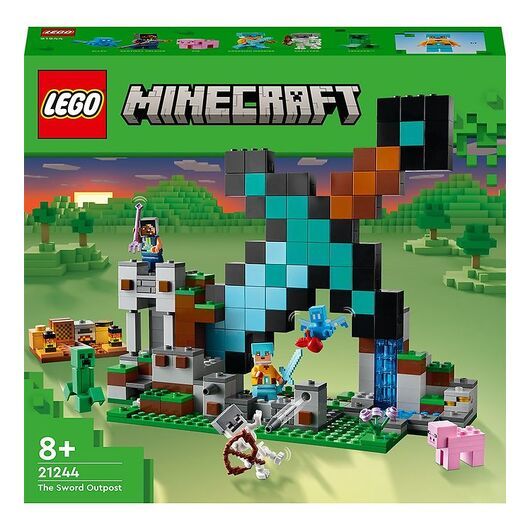 LEGOÂ® Minecraft - Svärdsutposten 21244 - 427 Delar