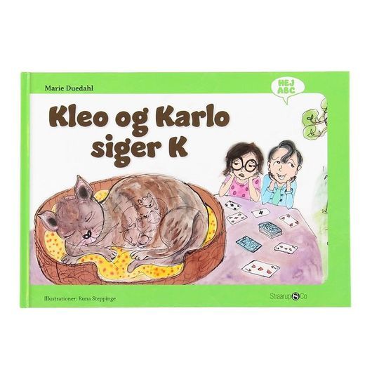 Straarup & Co Bok - Hej ABC - Kleo og Karlo Siger K