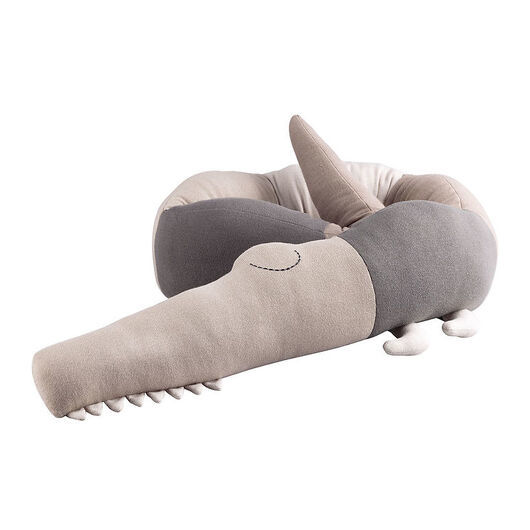 Sebra Kudde - Stickat - 190 cm - Super Friendy Sleepy Croc - Sea