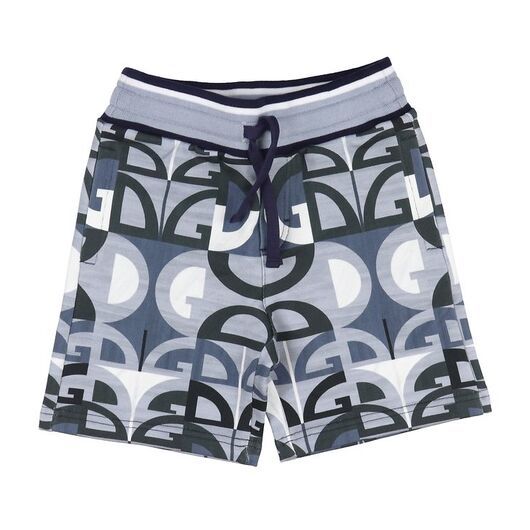 Dolce & Gabbana Shorts - Grå/Blå m. Logoer