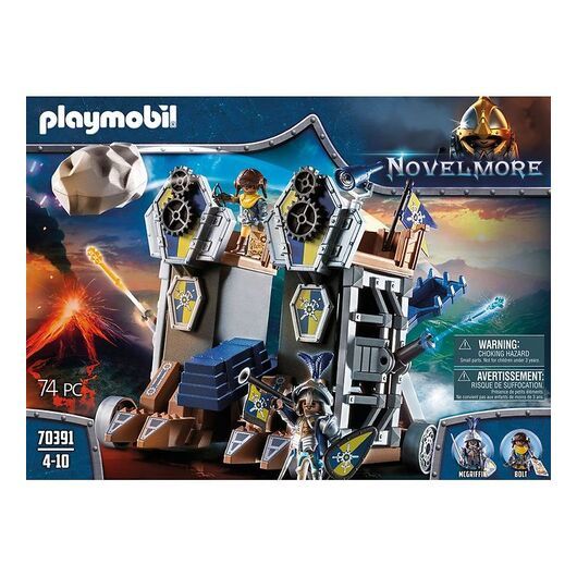 Playmobil Novelmore - Mobil Catapult Fortress - 70391 - 74 Delar