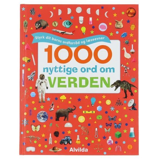 Karrusel Forlag Bok - 1000 Nyttige Ord Om Verden - Danska