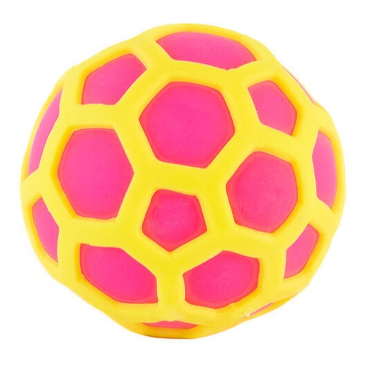 Keycraft Leksaker - Atomic Squeeze Ball - Gul/Rosa