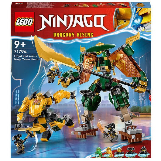 LEGOÂ® Ninjago - Lloyds och Arins ninjarobotar 71794 - 764 Delar