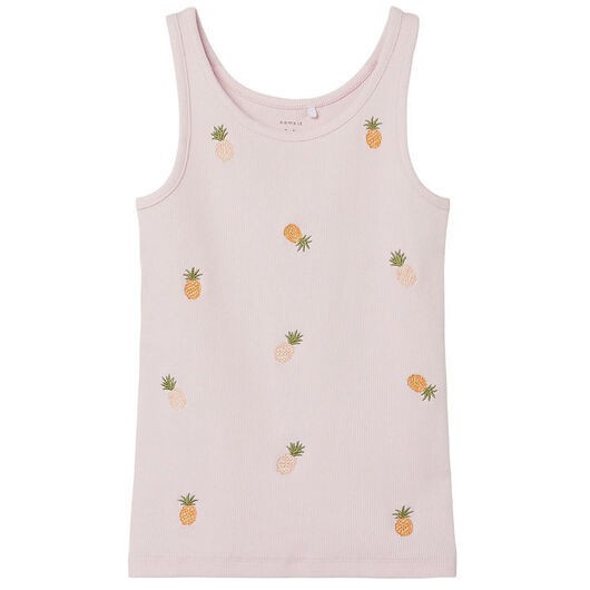 Name It Topp - Rib - NkfSilina - Parfait Pink m. Ananas