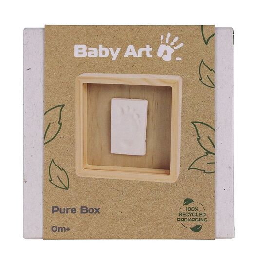 Baby Art Hand och fotspår Set - Pure Box