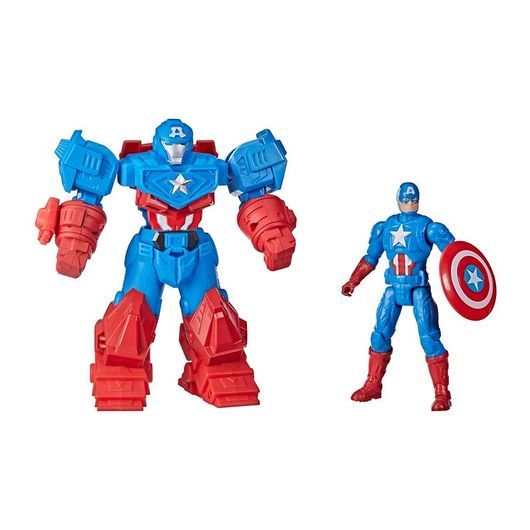 Marvel Avengers Actionfigur - Captain America - 22 cm - Blå/Röd