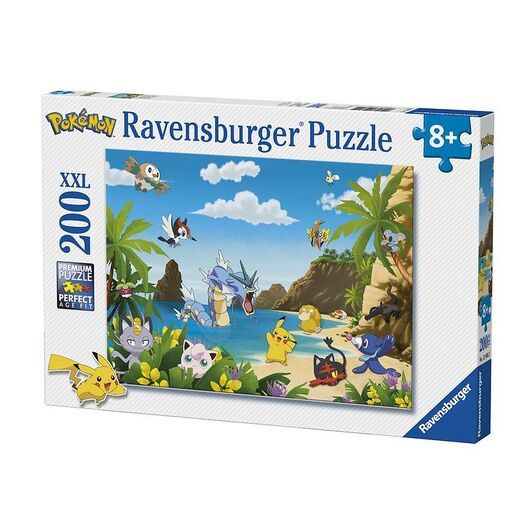 Ravensburger Pussel - 200 Delar - Pokémon