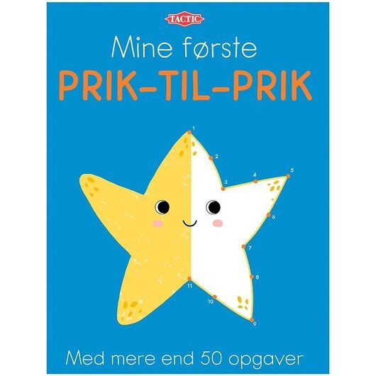 TACTIC Aktivitetsbok Book - Min första prick-till-prick - Dansk