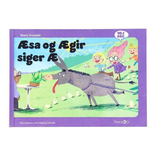 Straarup & Co Bok - Hej ABC - Æsa og Ægit Siger Æ