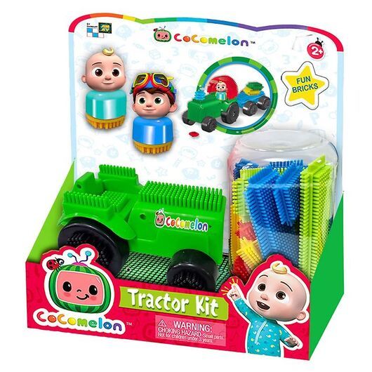 CoComelon Aktivitetsleksaker - Funbricks Tractor Kit