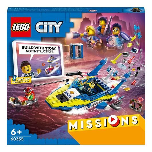 LEGOÂ® City - Uppdrag med Sjöpolisen 60355 - 278 Delar