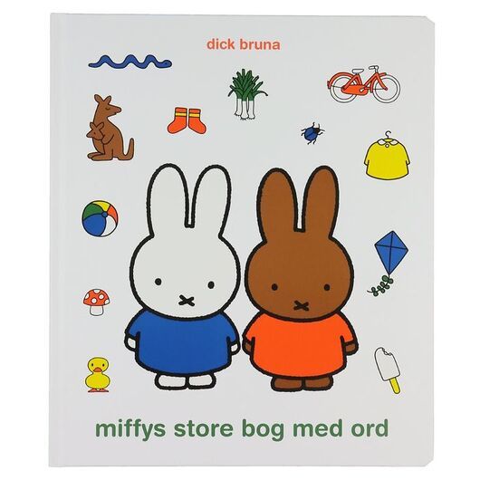 Forlaget Bolden Bok - Miffys Store Bog Med Ord - Danska