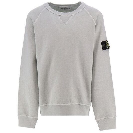 Stone Island Sweatshirt - Pearl Grey