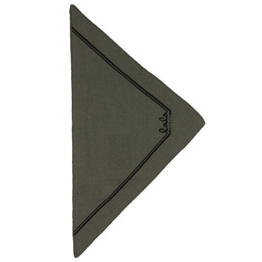 Lala Berlin Halsduk - 65x30 cm - Triangel Solid XS - Leaf