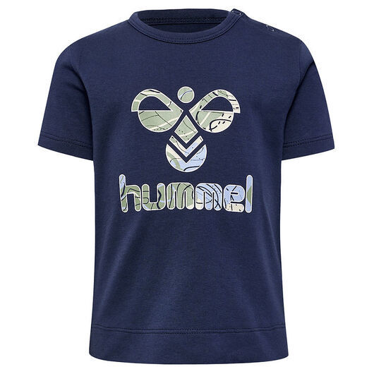 Hummel T-shirt - hmlLehn - Blue Nights