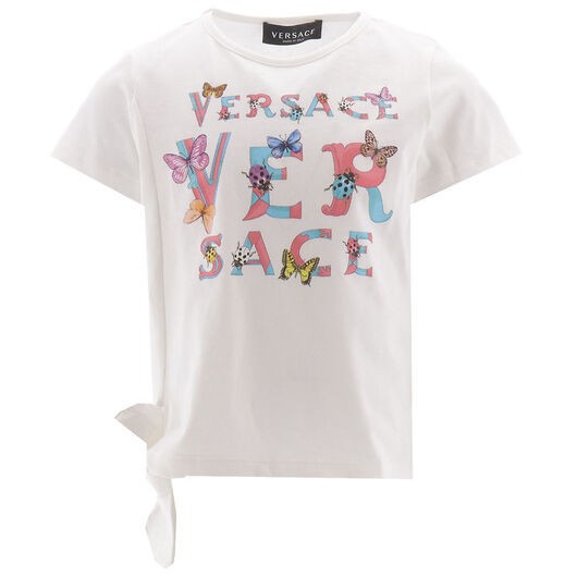 Versace T-shirt - Freedom - Vit m. Insekter