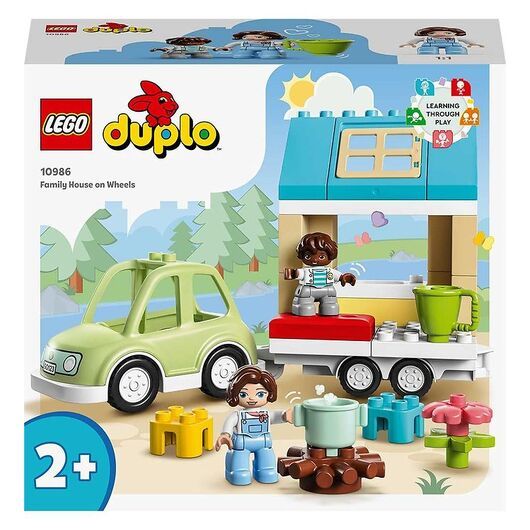 LEGOÂ® DUPLO - Familjehus på hjul 10986 - 31 Delar