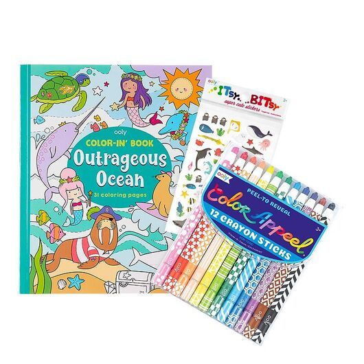 Ooly - Giftables - Outrageous Ocean Coloring Pack