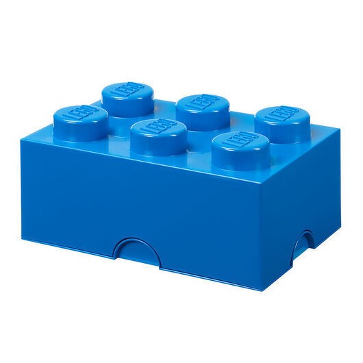 LEGOÂ® Storage Förvaringslåda - 6 Knoppar - 37,5x25x18 - Ljus