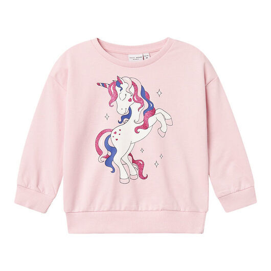 Name It Sweatshirt- NmfVisus - Parfait Pink/Unicorn