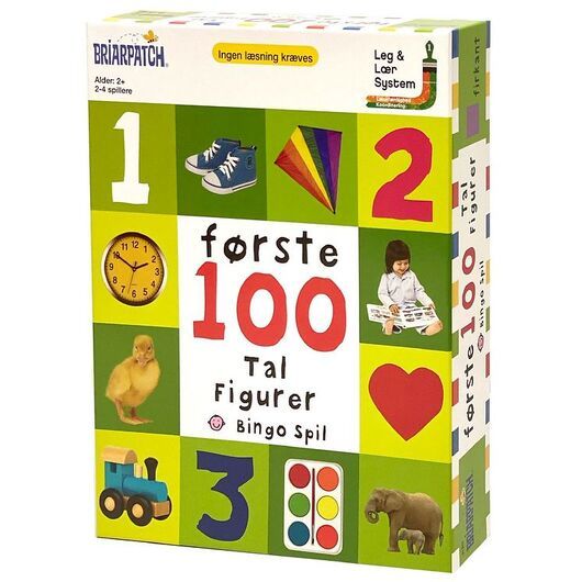 Liniex Spel - Första 100 Tal och Figurer - Bingo