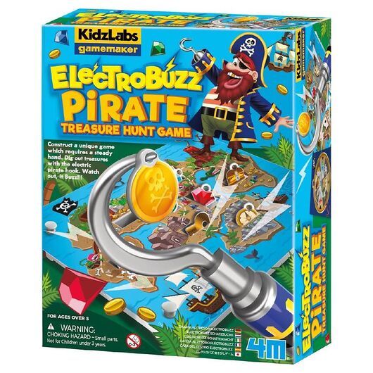 4M - KidzLabs gamemaker - Electro Buzz Pirat Spel