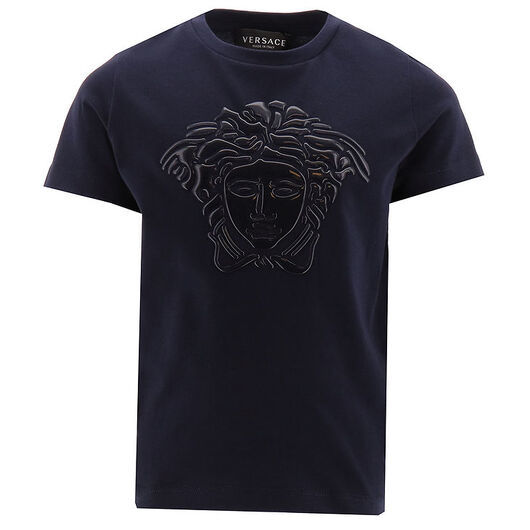 Versace T-shirt - Marinblå m. Logo