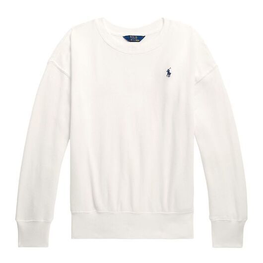 Polo Ralph Lauren Sweatshirt - Titta Hill - Vit m. Tryck