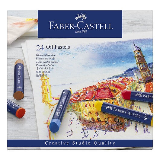 Faber-Castell Fettfärg - 24 st.