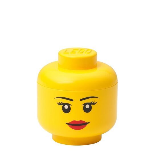 LEGOÂ® Storage Förvaringslåda - Mini - Huvud - 12 cm - Flicka