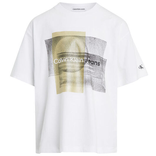 Calvin Klein T-shirt - Grafik i lager - Bright White