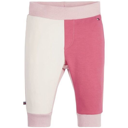 Tommy Hilfiger Sweatpants - Logo Colorblock - Empire Rosa Colorb