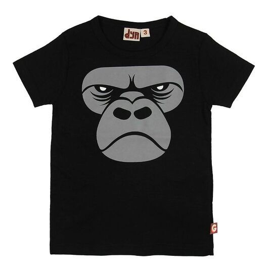 DYR T-shirt - Primate - Black Zoomgorilla