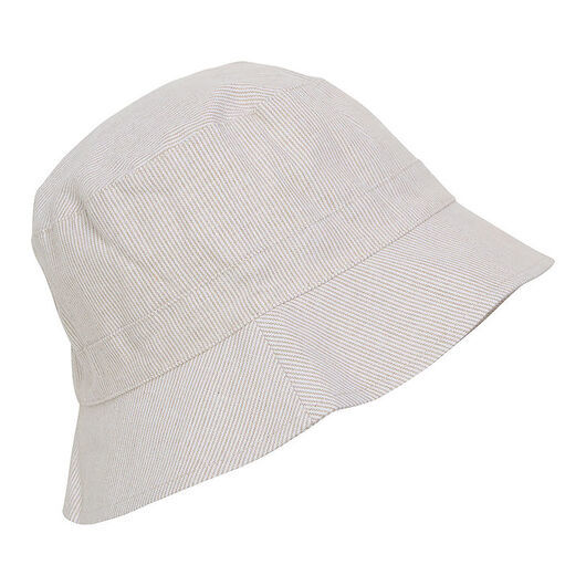 Huttelihut Bucket Hat - Silver Sage Striped