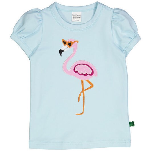 Freds World T-shirt - Flamingo - Aqua