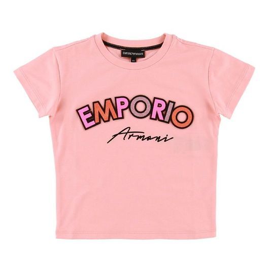 Emporio Armani T-shirt - Alba Juno m. Glitter/Patches