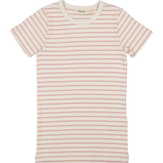 MarMar T-shirt - Tag - Coral Haze Stripe