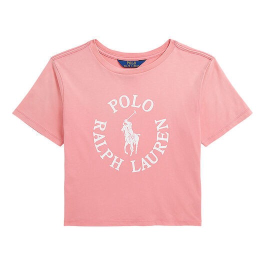 Polo Ralph Lauren T-shirt - Rosa m. Vit