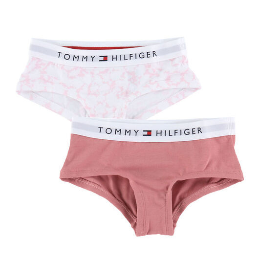 Tommy Hilfiger Hipstertrosor - 2-pack - Floral/Teaberry Blossom