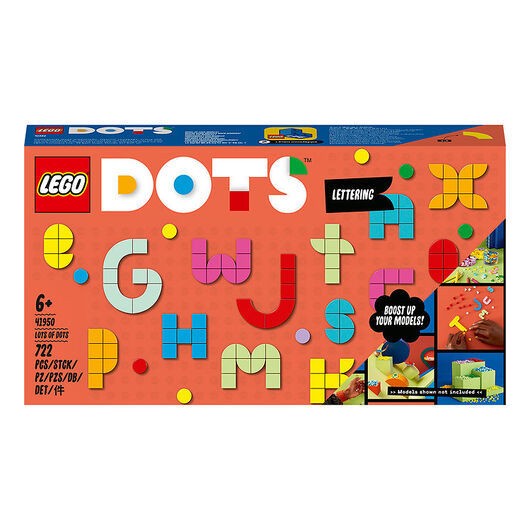 LEGOÂ® DOTS - Massor av DOTS ? bokstäver 41950 - 722 Delar