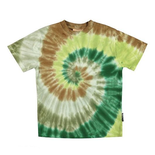 Molo T-shirt - Riley - Green Swirl