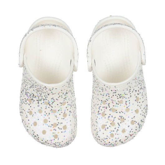 Crocs Sandaler - Classic+ Starry Glitter Träsko K - Vit