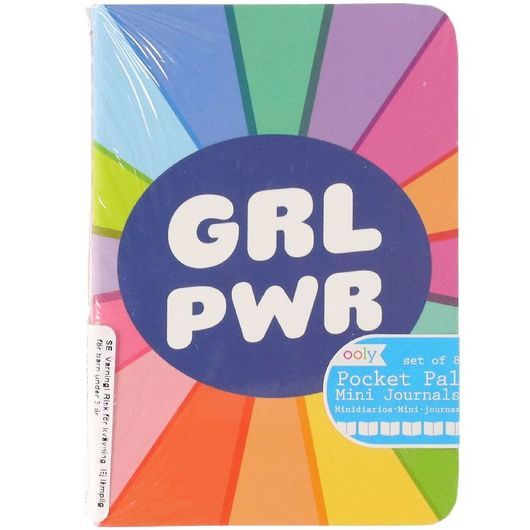 Ooly Notebooks - 8-pack - Girl Power - Flerfärgad