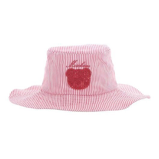 Moschino Bucket Hat - Rosa/Vitrandig m. Logo