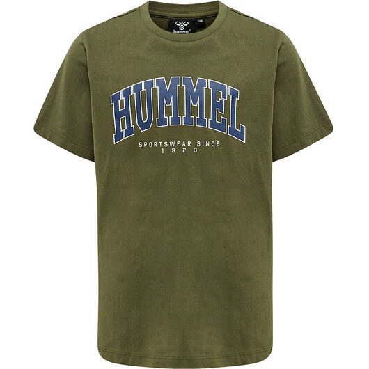 Hummel T-shirt - hmlFast - 2-pack - Kalamata/Light Grey Melange