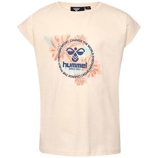 Hummel T-shirt - hmlFlowi - Whitecap Grey