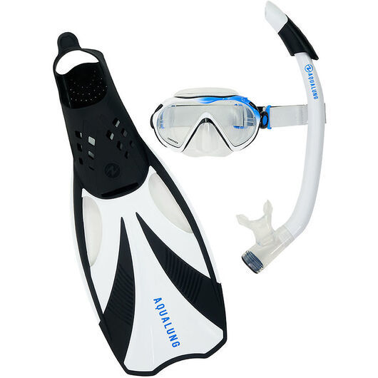 Aqua Lung Snorkelset - Adult - Compass - Black/White