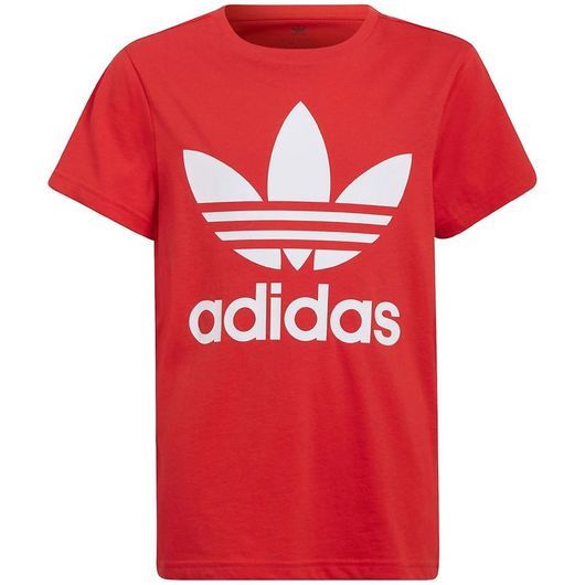 adidas Originals T-Shirt - Trefoil - Vivid Red/White