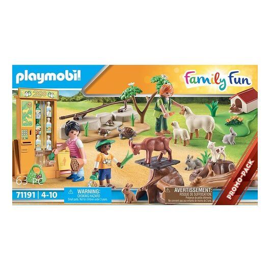 Playmobil Family Fun - Upplev Petting Zoo - 71191 - 63 Delar